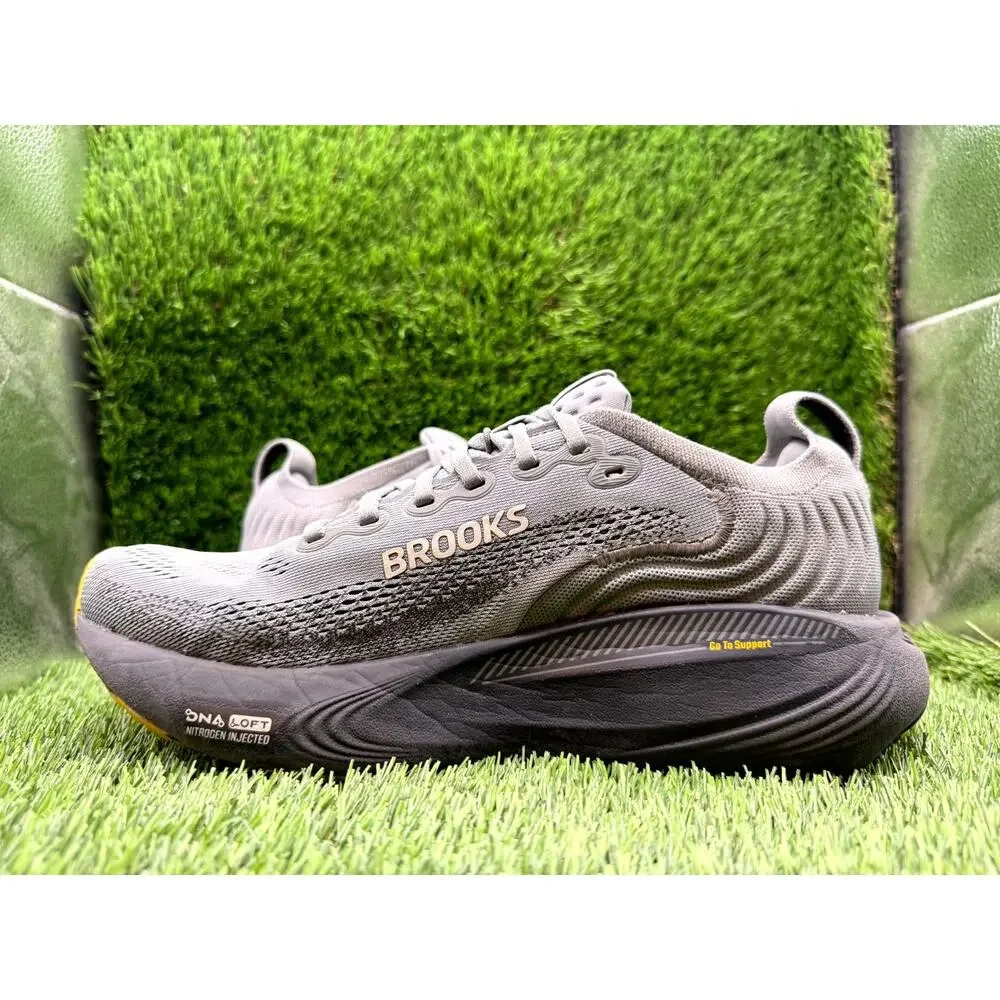 Brooks Adrenaline GTS 25 1104541D044 Athletic Shoes Men's 8.5D Gray Mesh Running